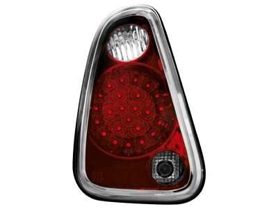 Faros traseros de LEDs para Mini One / Cooper 03+ rojos/claros
