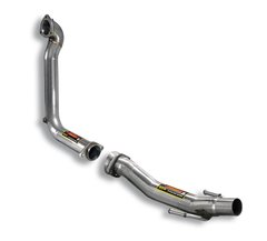 Turbo downpipe kit 100% Stainless steel (Replaces OEM Catalizador) SuperSprint para PEUGEOT 207