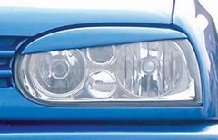 Pestañas focos delanteros VW Golf III (ABS)
