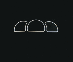 Aros Cromados para interior relojes de cuadro Opel Astra F