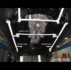 Barra de Refuerzo de suspension Hyundai Elantra 11-15 / I30 12-17 UltraRacing 2p Mid Lower Brace