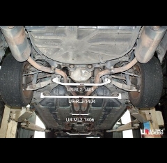 Barra de Refuerzo de suspension Jaguar S-type 3.0 V6 99-08 UltraRacing Trasera Inferior Bar 1404