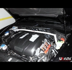 Barra de Refuerzo de suspension Porsche Cayenne 958 10+ 3.0 V6 UltraRacing Delantera Superior Strutbar