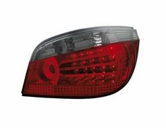 Faros traseros de LEDs rojos negros para BMW E60 Serie 5 In-Pro