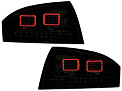 Focos traseros de LEDs negros / ahumados Audi TT 98-05