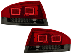 Focos traseros de LEDs rojos / ahumados Audi TT 98-05