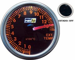 Reloj de temperatura de tubo de escape serie ambar Raid hp