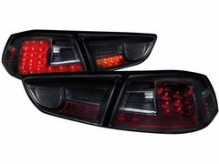 Faros traseros de LEDs para Mitsubishi Lancer ab 08 negros