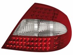 Faros traseros de LEDs para Mercedes Benz CLK W209 05-10 rojos/claros