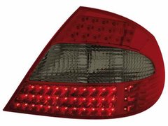 Faros traseros de LEDs para Mercedes Benz CLK W209 05-10 rojos/ahumados
