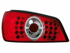 Faros traseros de LEDs para Peugeot 306 92-96 rojos/claros